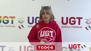 Gracias a UGT se abre una puerta a la jubilación parcial para el personal estatutario en Osakidetza [upl. by Shugart385]