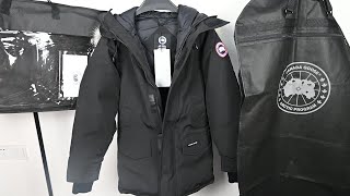 Canada goose LANGFORD PARKA Real Goose and Fox Fur [upl. by Niad]