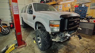 2000  2008 FORD EXCURSION FRONT END CONVERSION [upl. by Ahsenev]