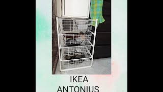 IKEA ANTONIUS multi purpose metal drawer Assembly [upl. by Isabelle]