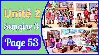 La coopérative scolaire Mes apprentissages en Français 3ème Année Primaire page 53 [upl. by Elmore]