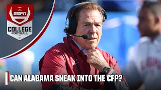 🚨 PLAYOFF PREDICTOR 🚨 Alabama given a 41 chance of making the CFP  Rankings Reactions [upl. by Ferino]