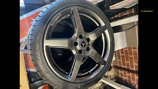 Mercedes  Ronal OE CLS W218 5x112 19quot Alloy Wheels Refurbed in Shadow Chrome cls w218 w219 amg [upl. by Caria]