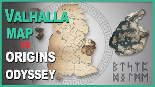 Assassins creed Valhalla Map SIZE comparison [upl. by Schaaff]