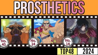 TOP48 Best Anime Characters with Prosthetics of All TIme [upl. by Innus65]