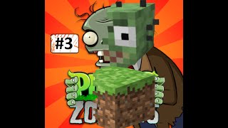 Minecraft  Plants vs Zombies datapack  Episode 3 [upl. by Udela781]