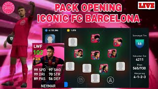 FC BARCELONA  ICONIC MOMENT PACK OPENING [upl. by Eisned]