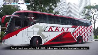 KKKL Travel amp Tours Express Bus from Singapore [upl. by Prentiss]