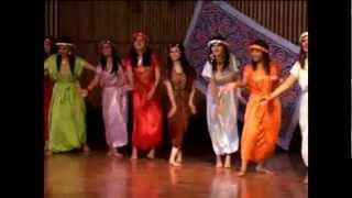 DABKE folk dance Lebanese with FERNANDA BAEZ [upl. by Nowaj]