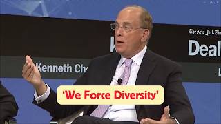 Larry Fink on Forcing Diversity in Companies [upl. by Ilzel]