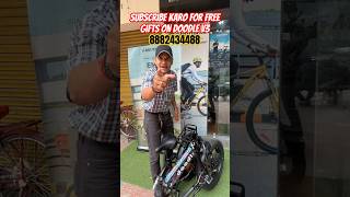 Bike ke features Folding Cycle mein electricbicycle fcycle folding ebike doodle emotorad [upl. by Meerek]