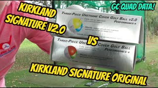 KIRKLAND SIGNATURE V20 BALLS VS ORIGINAL KIRKLAND SIGNATURE BALLS [upl. by Wadleigh411]