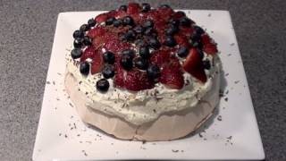 HOW TO MAKE A PERFECT PAVLOVA  VIDEO RECIPE [upl. by Burnsed835]