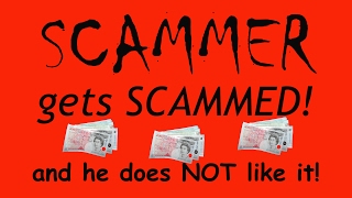 SCAMMER is SCAMMED and HE HATES IT [upl. by Eibor]