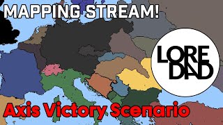 Mapping Stream  Axis Victory Scenario  British Armistice in 1940 [upl. by Yssac]