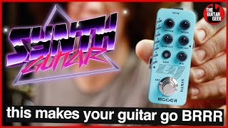 Synth Guitar on a budget  Mooer E7 Review and Top 7 Tones [upl. by Ingram374]