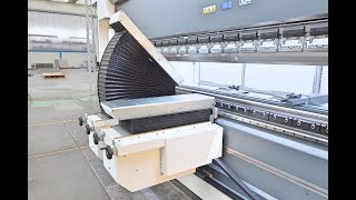 New 2axis press brake electric sheet lifters [upl. by Eenattirb]