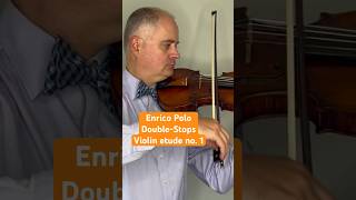 Easy DoubleStops Etude on violin [upl. by Krys700]