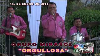 GRUPO MIRASOL  ORGULLOSA en vivo  1o de Enero de 2014 [upl. by Loredo]