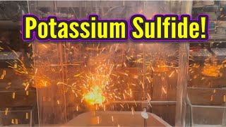 Synthesizing Potassium Sulfide in RamZland🔥 4KS2 → 2K2S STEM ScienceForKids RamZland Chemistry [upl. by Huan191]