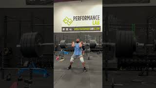 Power clean 170kg 374lbs [upl. by Gneh]