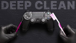 ASMR  Cleaning a PS4 Controller No Talking [upl. by Chariot]