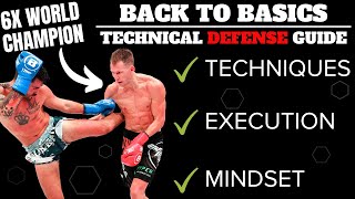 Full Defensive Beginner Guide To Kickboxing [upl. by Golub]