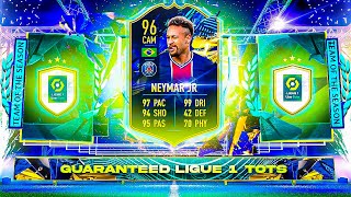 15x GUARANTEED LIGUE 1 TOTS PACKS 😱  FIFA 21 Ultimate Team [upl. by Sherar378]