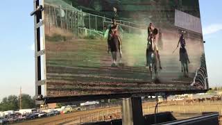 Sheridan Wyo Rodeo 2024 Indian Relay Heat 2 Friday [upl. by Bohaty]