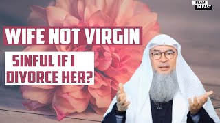 My Wife Is Not Virgin  I want to divorce her  Sheikh Assim Al Hakeem [upl. by Dnumyar634]