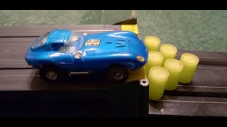 Tyco Slot Cars  Tyco Tuesday  Episode 40  Cheetah 1967 Candy Blue [upl. by Ehlke]