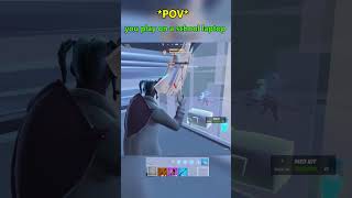 POV You play on a school laptop 💀 Fortnite fortniteclips martoz [upl. by Alphonse]