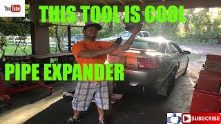 THIS TOOL IS COOL EPISODE  02 Muffler tail pipe expander [upl. by Lalittah514]