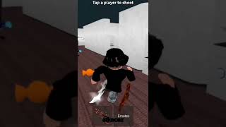 MM2 sheriff round  my aim so preppyy cap roblox mm2 shorts [upl. by Yve]