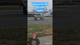 VFR Flight Plan Altitude  Private Pilot [upl. by Willette288]