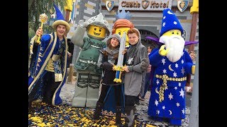 LEGO Castle Hotel Grand Opening Ceremony at Legoland California Resort [upl. by Sucramd]