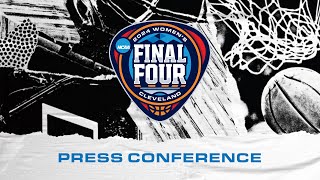 Press Conference Iowa vs UConn Postgame  2024 NCAA Tournament [upl. by Ttirrej]