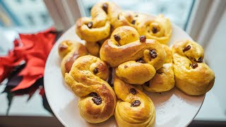 St Lucia Buns Lussekatter [upl. by Cogan160]