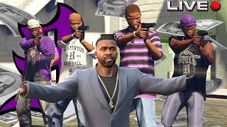 Earning Money With quot Ballas Gang quot In GTA Grand RP grandrp rplive gtalivestream [upl. by Friend778]