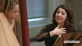 Vienna Philharmonic Harp Master Class with Anneleen Lenaerts P Houdy’s Sonata for Harp [upl. by Dianemarie]