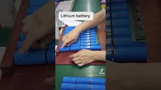 Lithium battery battery lithiumbattery batteryfactory DIY lifepo4battery 18650battery 32700 [upl. by Jaeger]