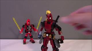 LADY DEADPOOL AND KIDPOOL BUILDING BLOCK MOCS BY BWTMT BRICKWORKS [upl. by Herriott939]