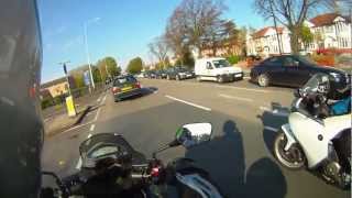 Honda Crossrunner amp VFR1200 Test [upl. by Ralyt]