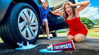 I Tried Everything to Get Toothpaste Out Heres What Happened [upl. by Ylrac]