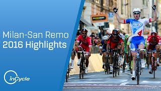 MilanoSan Remo 2016  Full Race Highlights  inCycle [upl. by Immij]