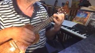 Midnight in Moscow  solo ukulele  Arranged amp played by Colin Tribe [upl. by Emsmus]