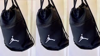 Jordan Sport Gym Sack  closer look 👀  Azo Edition [upl. by Amsirak488]