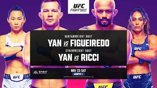 UFC MACAU LIVE YAN VS FIGUEIREDO LIVESTREAM amp FULL FIGHT NIGHT COMPANION [upl. by Deeanne]