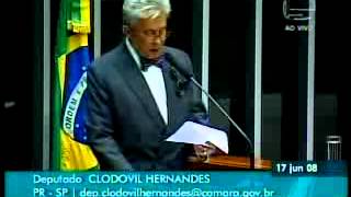 Grande Expediente  Deputado Clodovil Hernandes [upl. by Young]