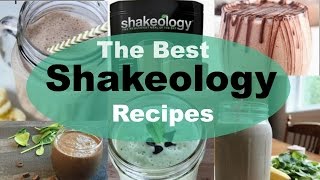 The BEST Shakeology Recipes  Vegan Chocolate  Weight Loss Recipes [upl. by Revlys]